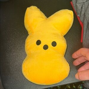 Yellow Plush Bunny Toy